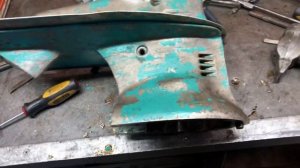 Вихрь 25 редуктор демонтаж втулки тяги реверса часть 2