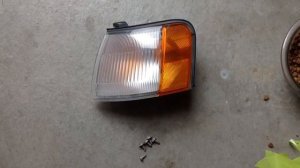 Saturday Projects™ .com | For sale 1994 Toyota tercel left front turn park signal side light used