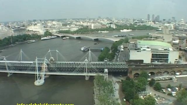 THE LONDON EYE FERRIS/OBSERVATION WHEEL. ENGLAND смотреть онлайн