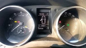 Skoda Yeti 1.8 cold start (Пуск мотора в мороз ниже 20 градусов)