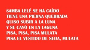 Samba Lele - Coronautas - Cancionero #encasa