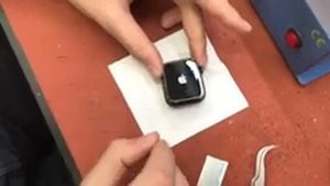 Apple Watch S4 44mm полный процесс замены стекла!