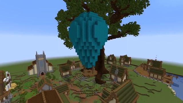 Transforming my FIRST Minecraft Kingdom | 2013 vs 2019 | Elven God Tree + Forest Dragon смотреть онлайн