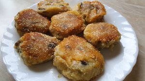 Картофельные котлеты с грибами. Постное блюдо с грибами. Котлеты не уступают мясным!