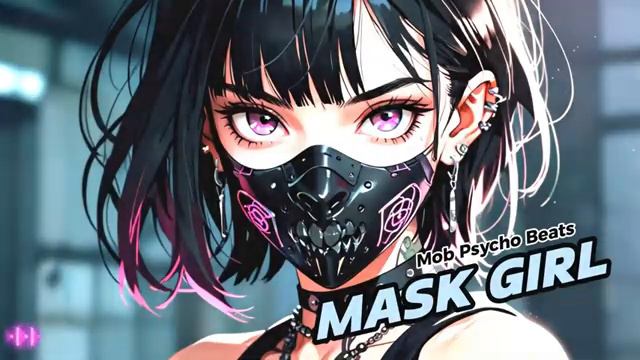 [ 1 час ] ★ MASK GIRL ★ Heavy Metal Alternative [ Киберпанк]  🎧