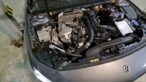 Mercedes A-класс #мерседес Посторонний звук. Причина - помпа #помпа ⚙