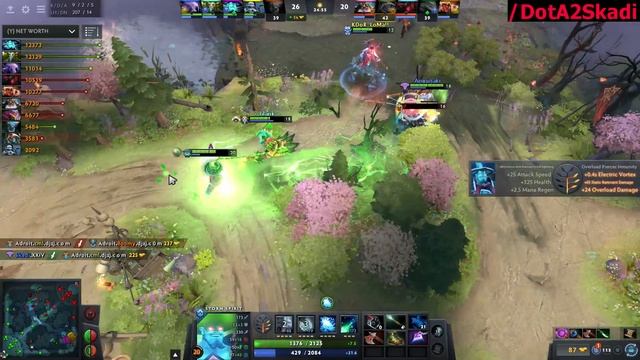EG Abed [Storm Spirit] A-GOD TOP 1 MMR Style Feat KuKu Dota 2 7.26B pro Gameplay смотреть онлайн