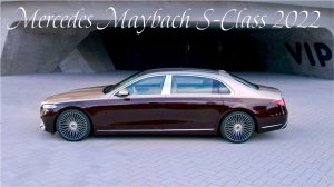 Роскошный Mercedes Maybach S-Class 2022 года