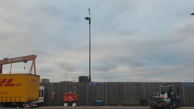 Перевозка  на пароме.  Работа с тахографом. часть 1