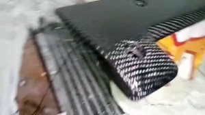 Ламинация карбоном моими руками))) часть 2