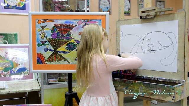 3. Мастер-класс по рисованию "Спящий зайчик" смотреть онлайн