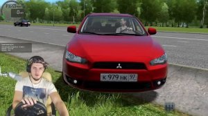 ПЕРВАЯ ИНОМАРКА ПОСЛЕ ВАЗ - City Car Driving с РУЛЕМ