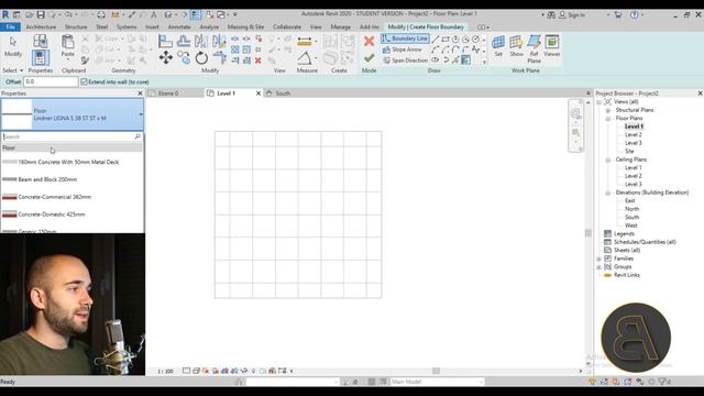 Raised Floor in Revit Tutorial смотреть онлайн