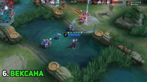 топ 8 САМЫХ сильных МАГОВ в mobile legends мобайл легенд