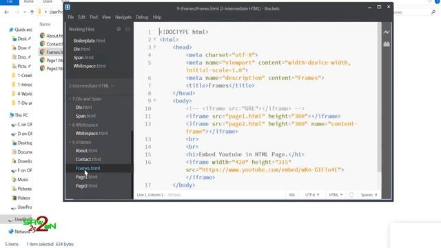 The complete php full stack web developer Course in English | Lesson -4 (Part-2)| Intermediate HTML
