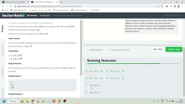 Project Euler #1 Multiples of 1 and 5 | Easy | Chat GPT Prompt Engineering | Code with AI