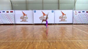 AEROBIC GYMNASTICS ND2 IW  Степанова Валерия   Псков