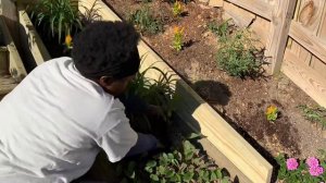 Satisfying Hillside Garden Bed Planting//Time Lapse//From Her Workshop