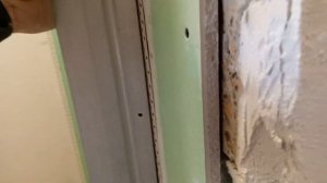 Как на гипсокартон снять фаску и монтаж угла перфорированного!