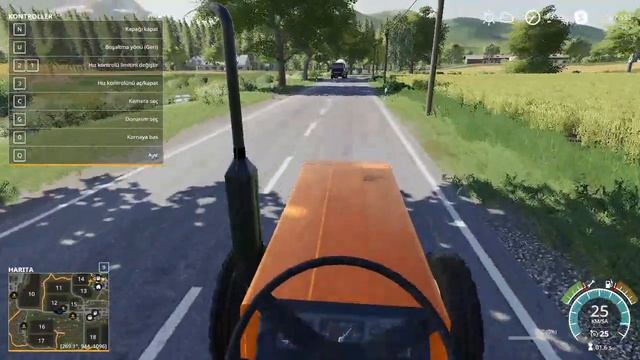 Farming Simulator 19 fiat ile odunculuk. смотреть онлайн