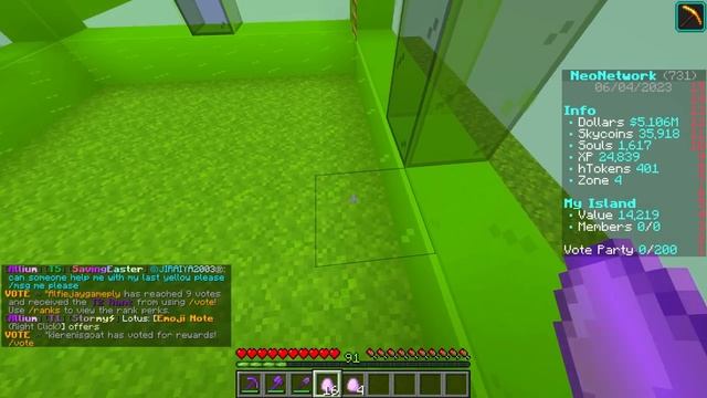 Best Island Ever | Minecraft Skyblock Let's Play Episode 7 (Bedrock/Java Server IP) смотреть онлайн