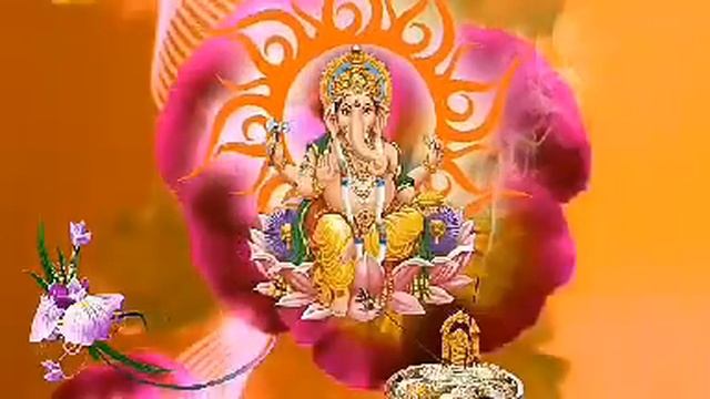 Ganesh Mantra - Om GAM Ganapataye Namaha Mantra - 108 times смотреть онлайн