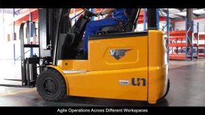 Трехопорные электропогрузчики UN Forklift серии V