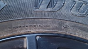 Шины Dunlop Grandtrek AT22 285/60 R18 в комплекте с дисками 4.шт.