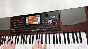 Виктор Цой и гр.КИНО на Синтезаторе KORG pa1000