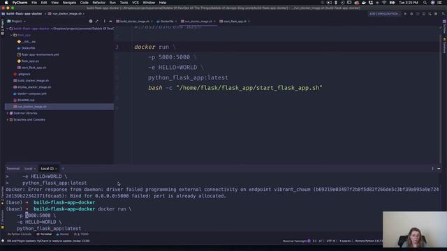 Docker Foundations - Dockerfile - Specify a Runtime Command смотреть онлайн