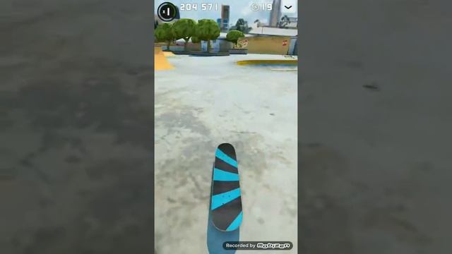 Классные трюки в игре Touchgrind Skate!(1 часть)