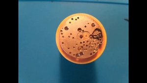 Часы Ракета коперник, механизм 2609 НП. Разбор, чистка-смазка.