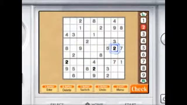 3DS: Nintendo eShop - Sudoku by Nikoli Trailer смотреть онлайн