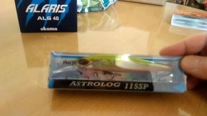 Распаковка посылки с воблером TsuYoki Astrolog 115 SP