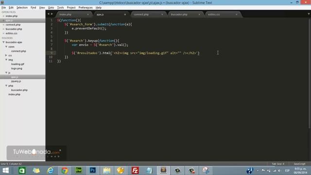 Cap. 4 - Como hacer un buscador AJAX con jQuery, PHP, MySQL, CSS y HTML смотреть онлайн