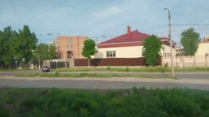 Вид из окна поезда