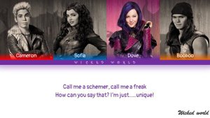 ROTTEN TO THE CORE [LYRICS] - FROM DISNEY'S DESCENDANTS 01
