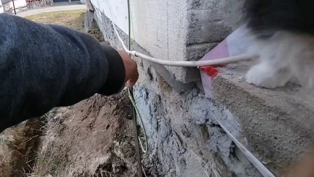 заземление частного дома, металочерепица. своими руками.