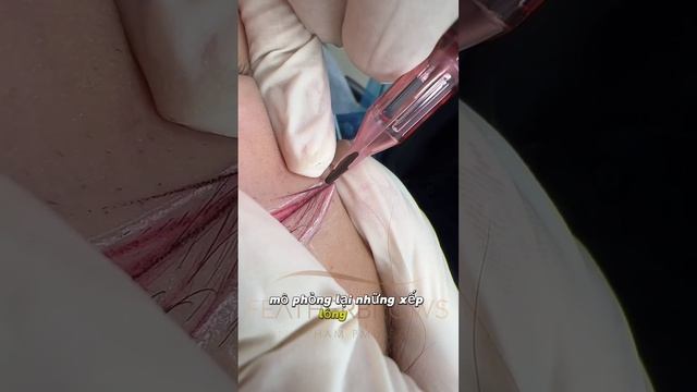 Làm đẹp chân mày cho khách hàng đến từ thành phố Atlanta #dieukhacchanmay #phunxamthammy #hairstrok смотреть онлайн