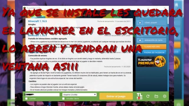 COMO JUGAR MINECRAFT GRATIS | TL LAUNCHER | VERSION JAVA смотреть онлайн