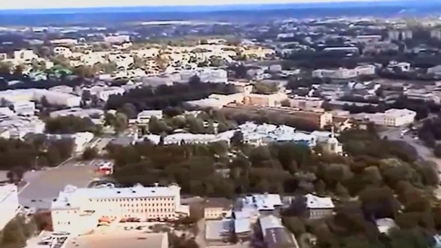 Вологда с высоты птичьего полёта...