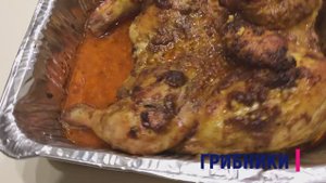 Курица в духовке в специальном соусе