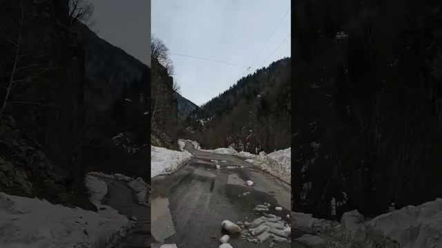 Горная дорога #грузия #автотуризм