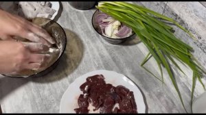 НЕЖНАЯ ГОВЯЖЬЯ ПЕЧЕНЬ! Рецепт моей бабушки!  TENDER BEEF LIVER! My grandmother's recipe!
