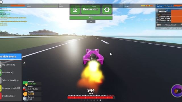 1855 KM/H!!!! | CAR CRUSHERS 2 | ROBLOX смотреть онлайн