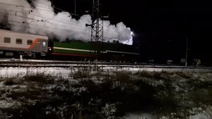 Ретро-поезд Калуга-Москва 12.12.2020 (ч2)