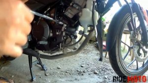 Installing yayamanin bolts on my honda supra gtr 150 |RIDE MOTO