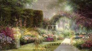 Цветущие сады Италии  и Франции художника Egidio Antonaccio