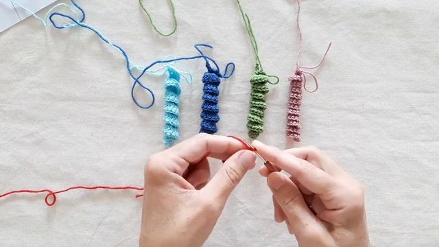 Спиральки и тонкости их вязания. Вязание крючком смотреть онлайн