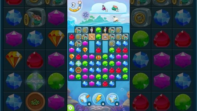 Новый год.Уровень 86.+10доп.ходов.Сокровища пиратов. смотреть онлайн